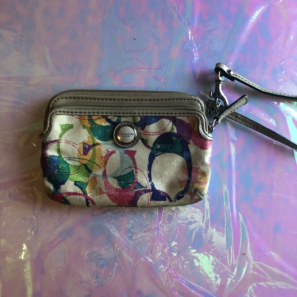 Coach wristlet